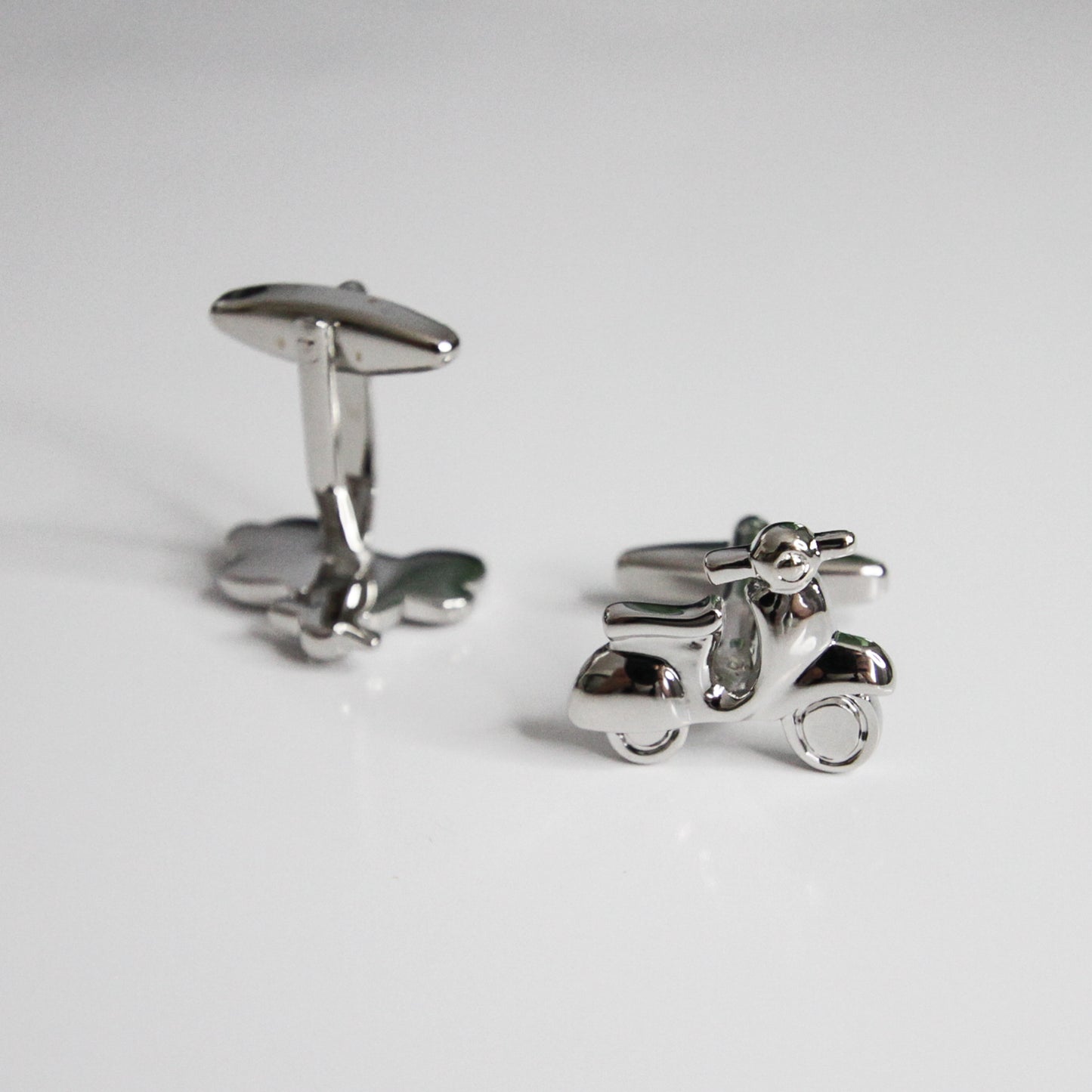 Silver Vespa Cufflinks