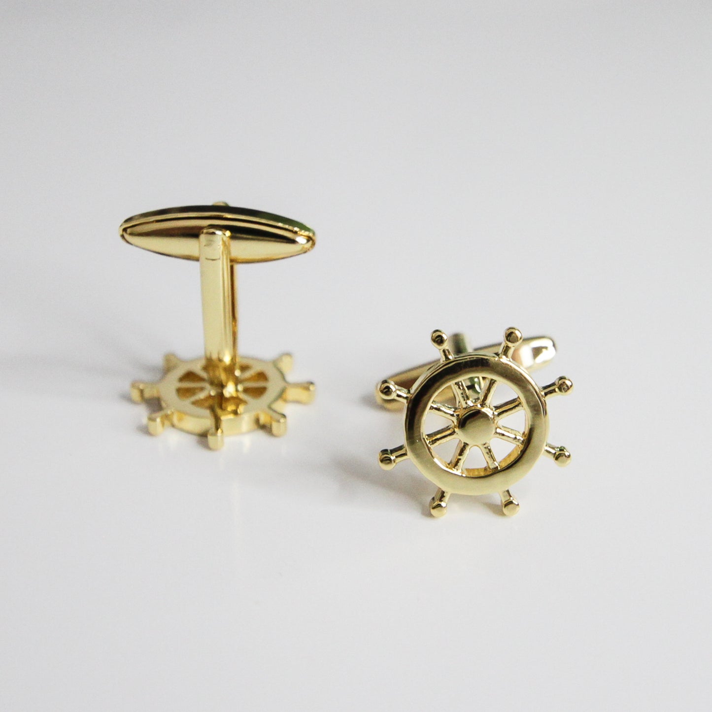 Ship Wheel Cufflinks