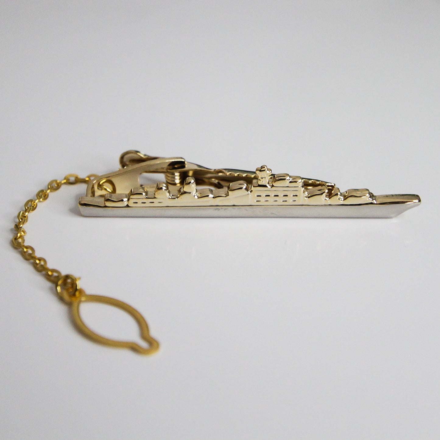 Battleship Tie Clip