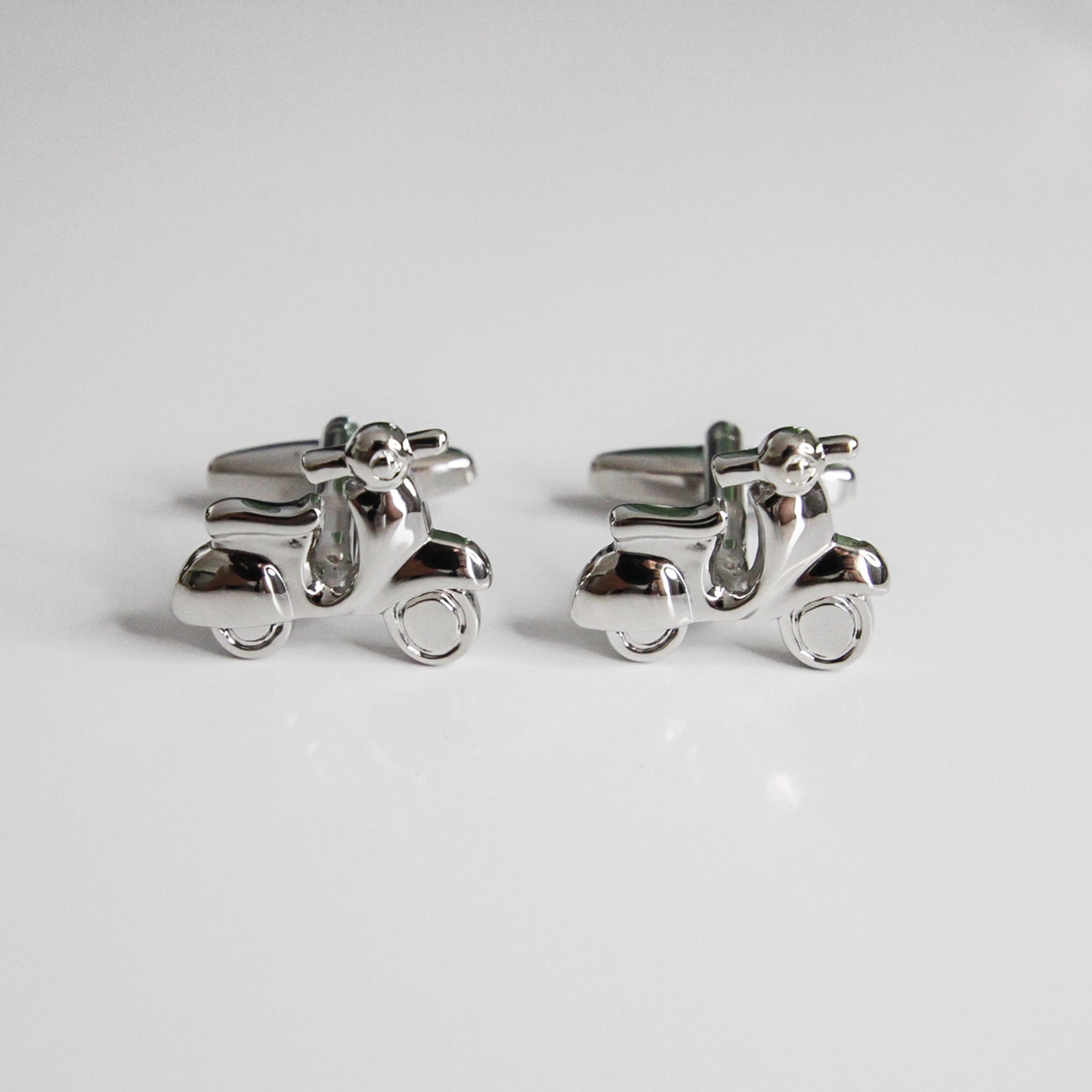 Silver Vespa Cufflinks
