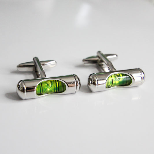 Spirit Level Cufflinks