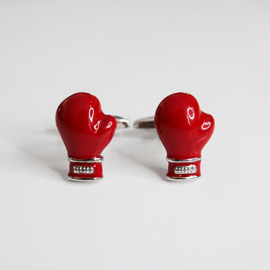 Red Boxing Glove Cufflinks