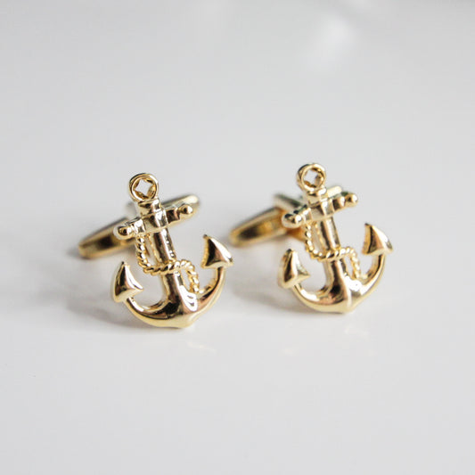 Ship Anchor Cufflinks