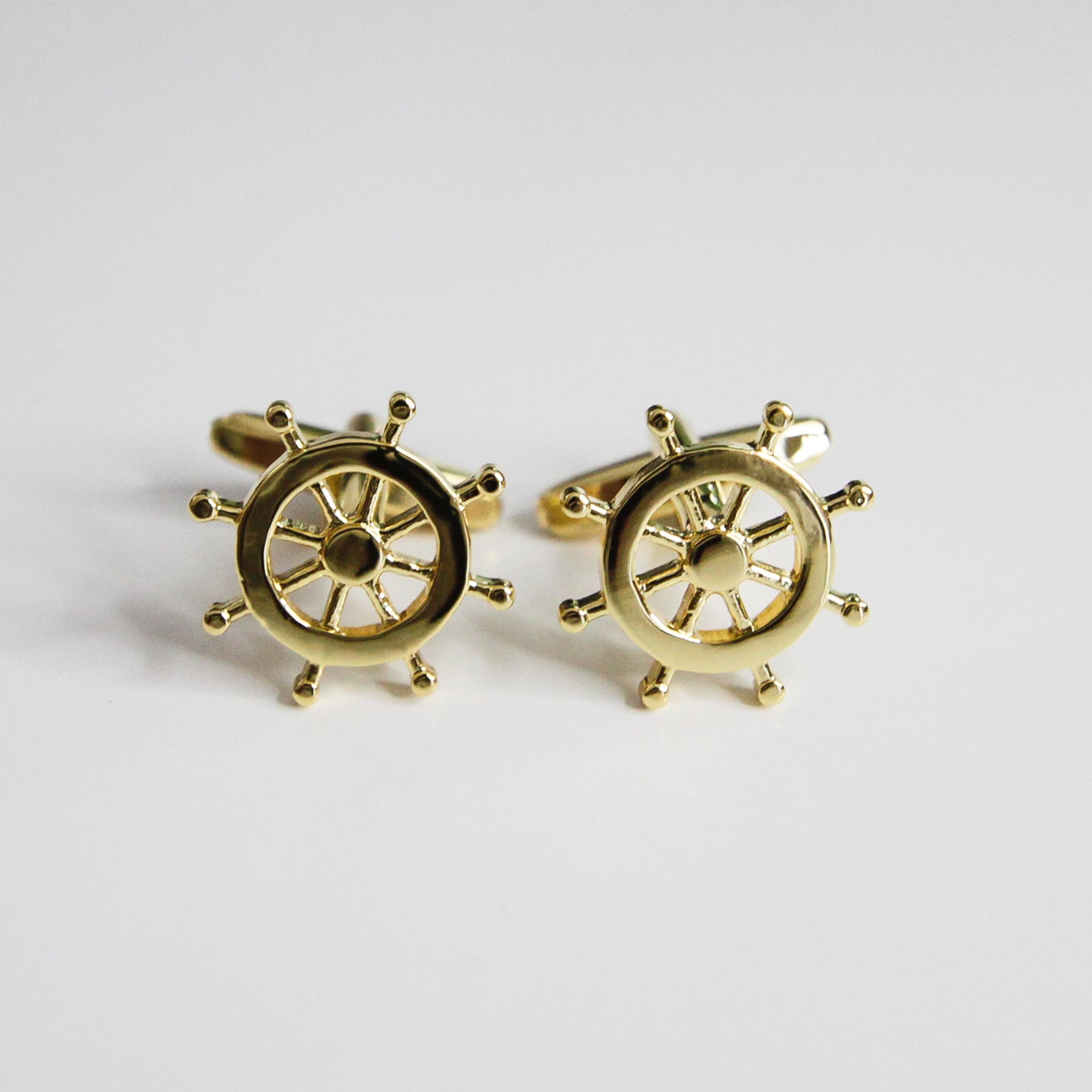 Ship Wheel Cufflinks