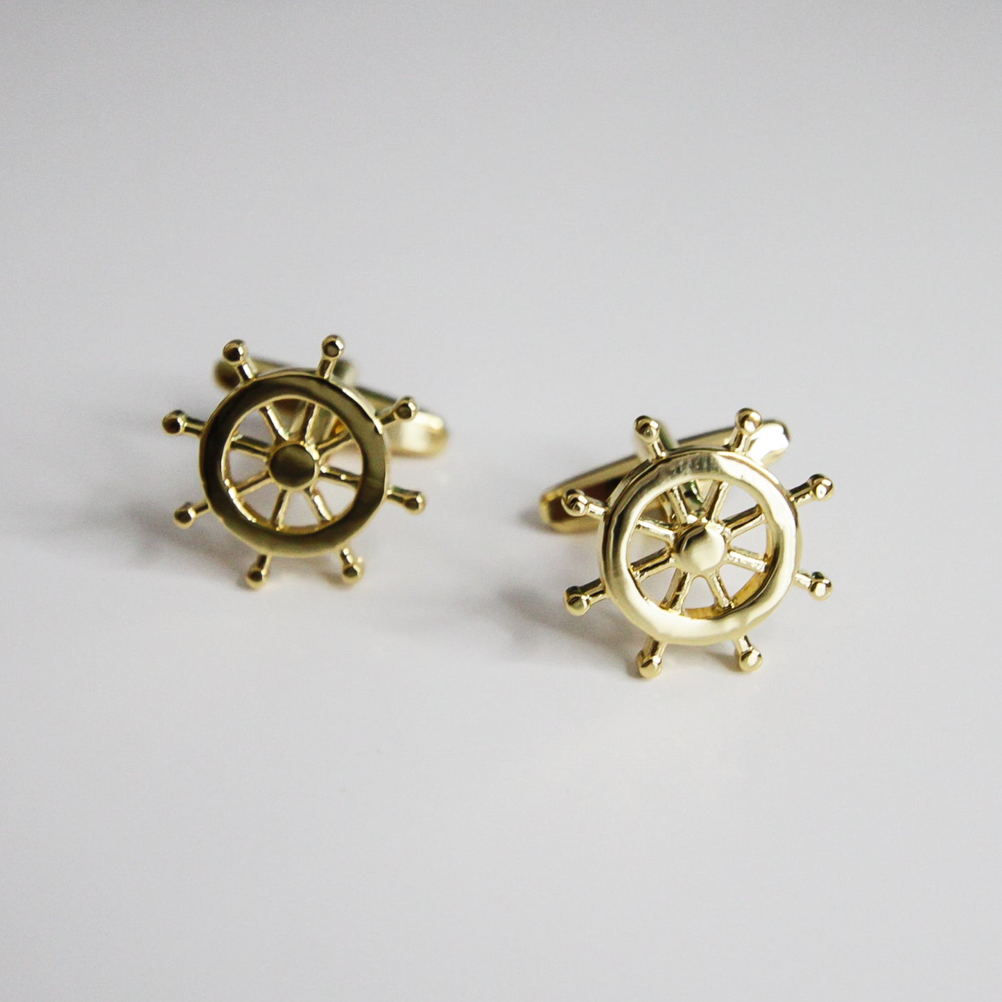 Ship Wheel Cufflinks