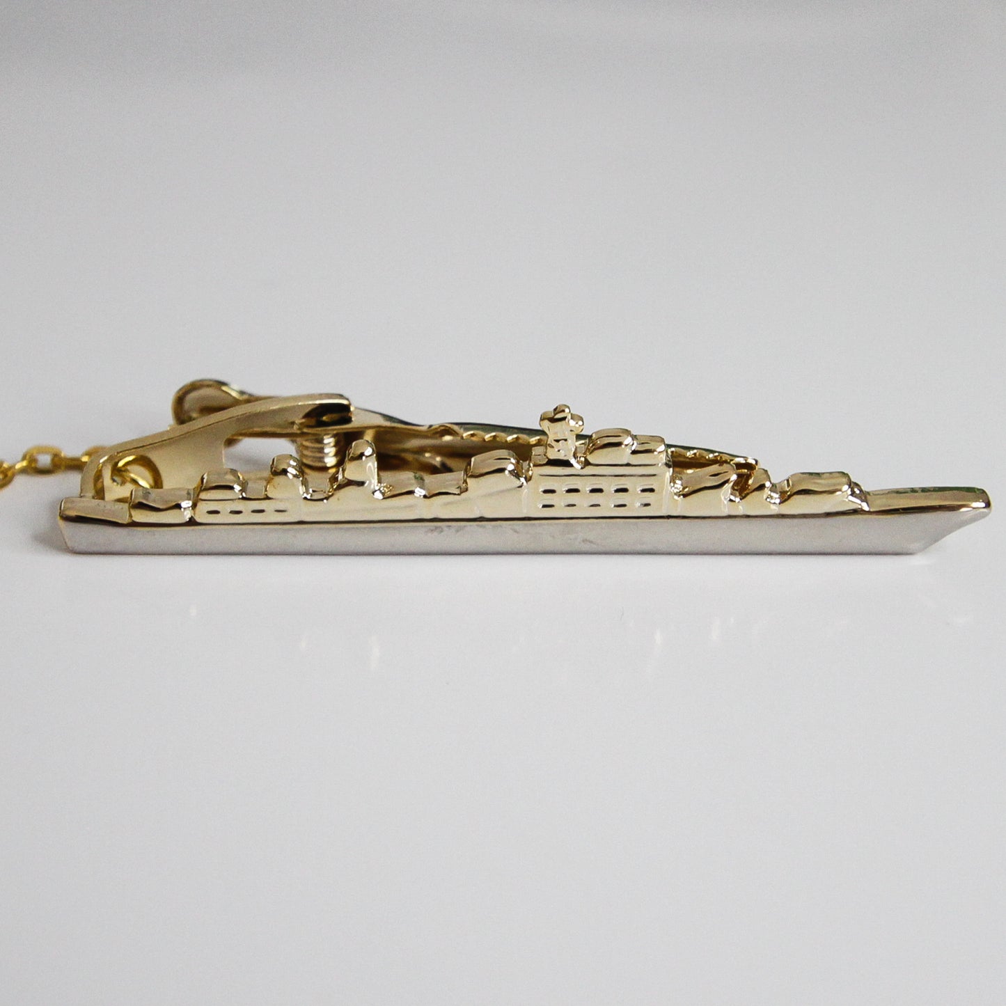 Battleship Tie Clip