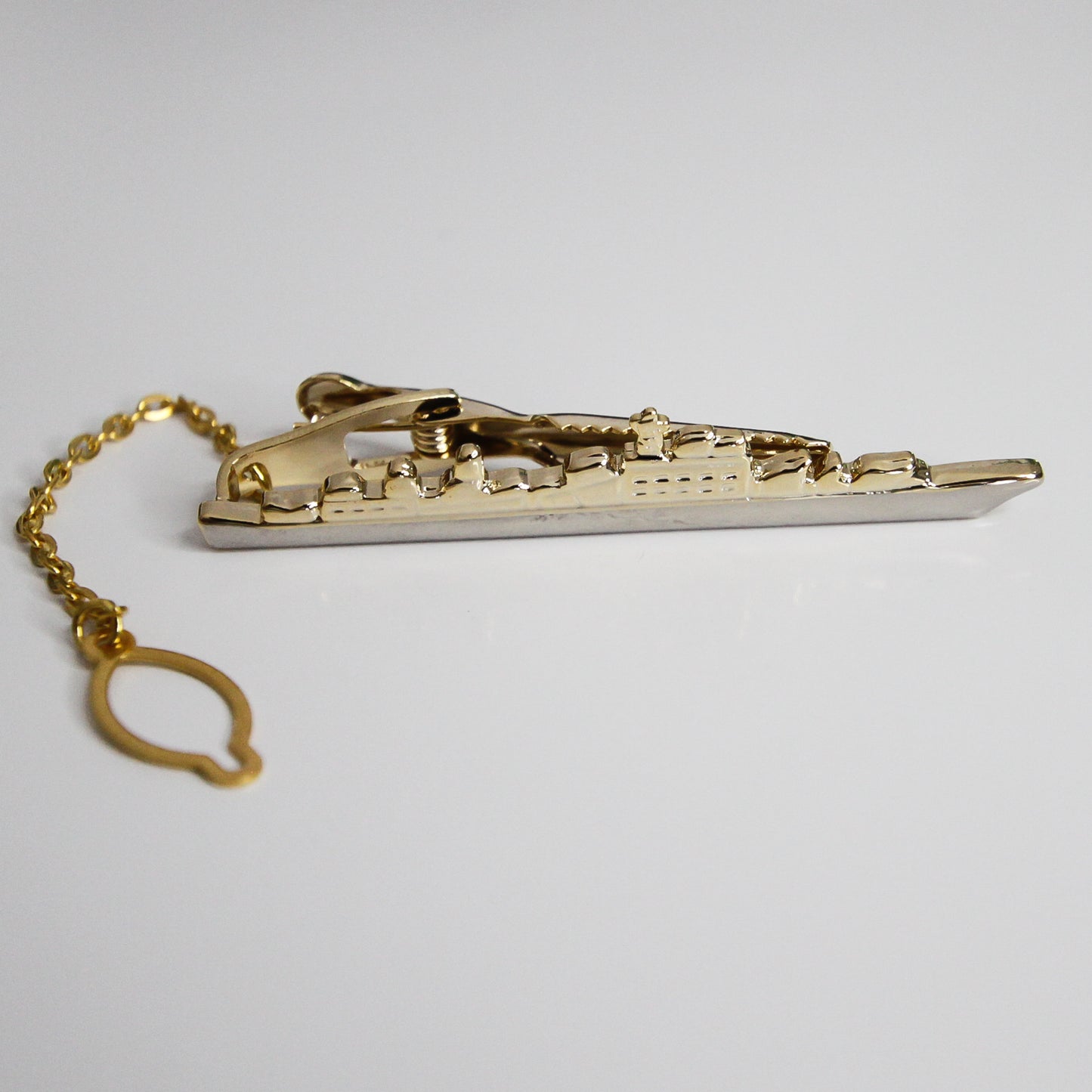 Battleship Tie Clip