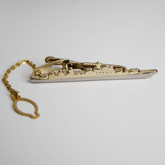 Battleship Tie Clip