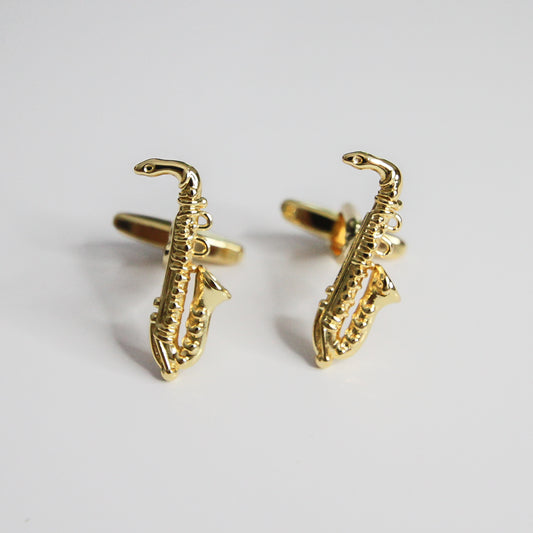 Saxophone Cufflinks